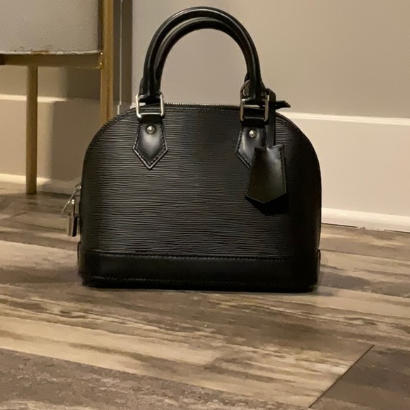 Louis Vuitton Handbags - Louis Vuitton Alma BB Noir Leather Bag
